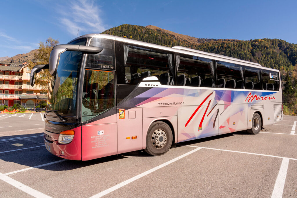 Pullman Gran Turismo Setra Livrea Rossa Maroni Turismo